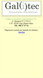Mobile Screenshot of galitecconsultores.com